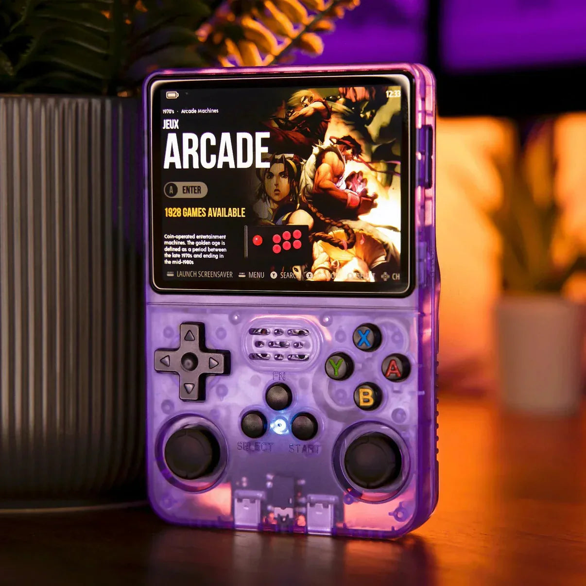 R36S Retro Handheld Video Game Console Linux System 3.5 Inch IPS Screen