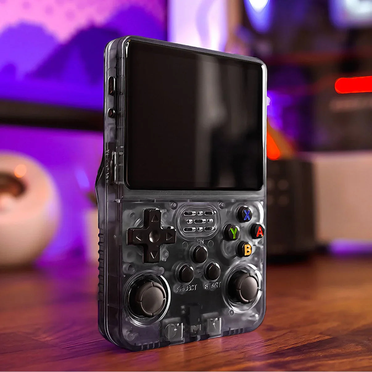 R36S Retro Handheld Video Game Console Linux System 3.5 Inch IPS Screen